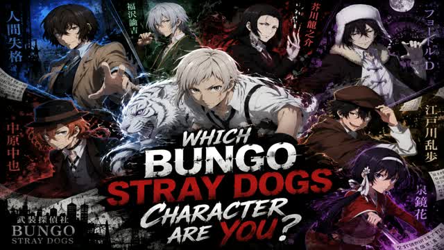 Which Bungo Stray Dogs Character Are You — Fortnite Creative map cover art