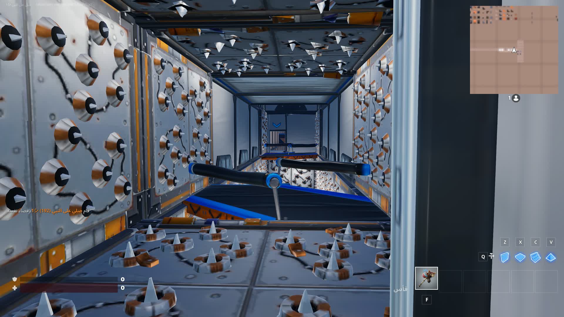 map parkour 10 level hard — Fortnite Creative map