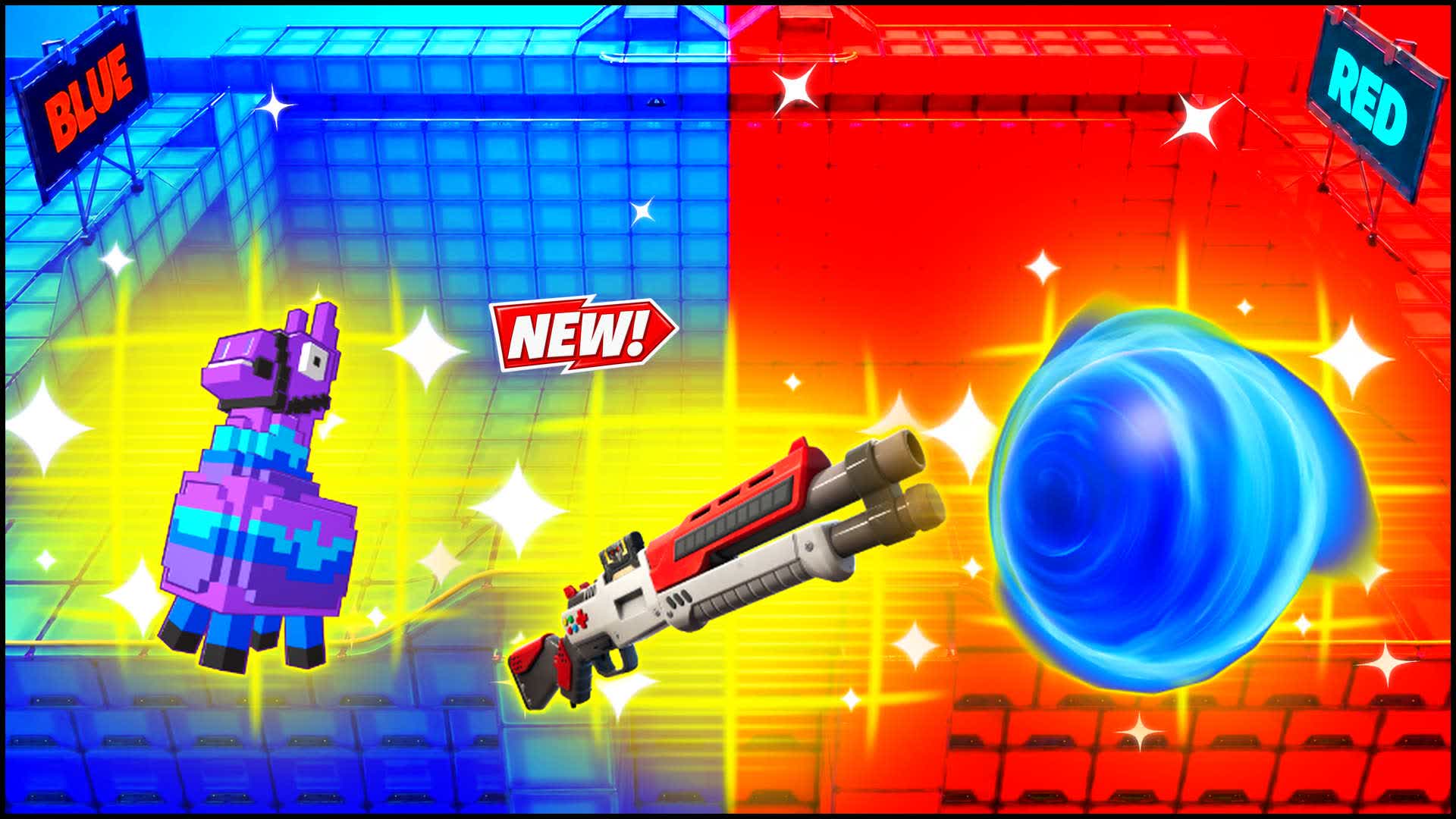 RED VS BLUE JUMP FRAME 🔴🔵 — Fortnite Creative map