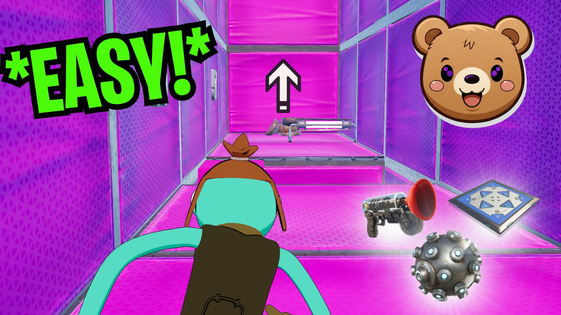 ⭐MEGA PARKOUR 666+⭐ — Fortnite Creative map