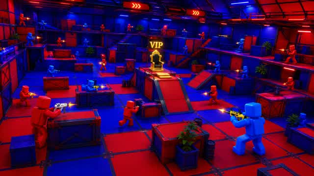 RED VS BLUE VIP RUMBLE 🔴🔵 — Fortnite Creative map