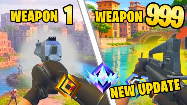 CRAZY FIRST PERSON GUN FIGHT🔫ONE SHOT🎯 — Fortnite Creative map cover art