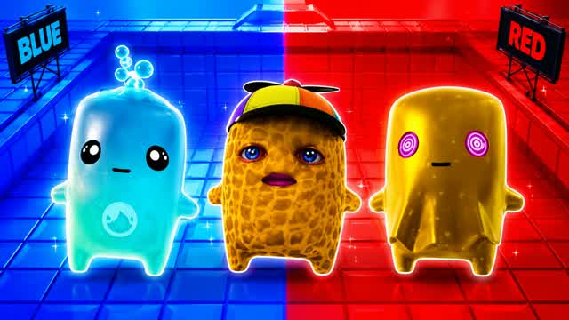 RED VS BLUE SUPER FOCUS 🔴🔵 — Fortnite Creative map