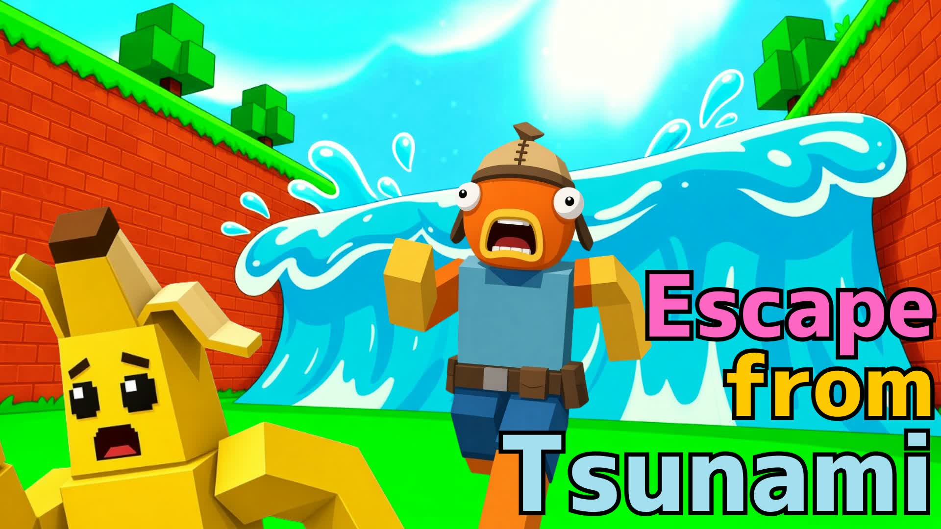 [NEW]Escape from Tsunami — Fortnite Creative map