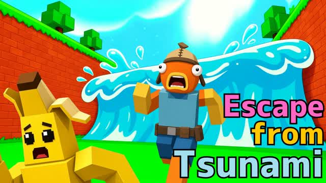 [NEW]Escape from Tsunami — Fortnite Creative map