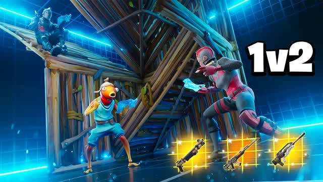 1V2 CLUTCH PIECE CONTROL📦MARTOZ 2V1 DUO — Fortnite Creative map