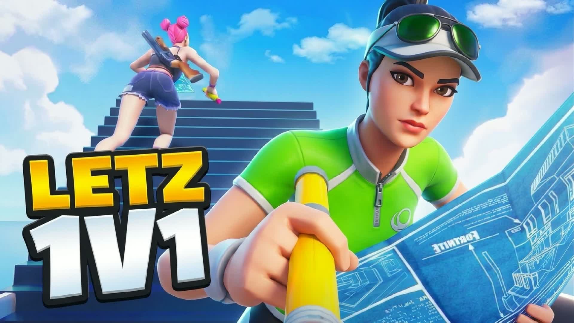 1V1 BUILD FIGHTS! [Letz] — Fortnite Creative map