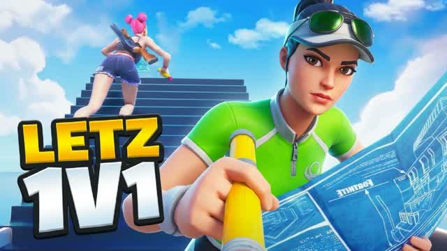 1V1 BUILD FIGHTS! [Letz] — Fortnite Creative map cover art