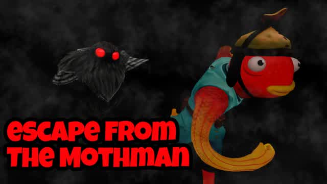 RUN FROM THE MOTHMAN — Fortnite Creative map