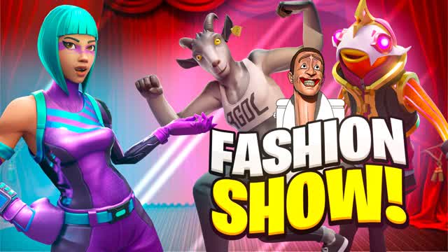 MEME FASHION SHOW! — Fortnite Creative map