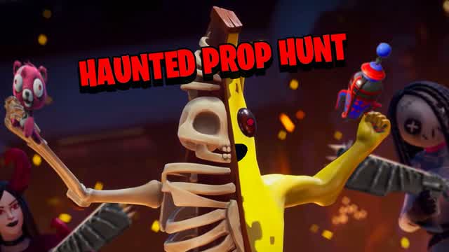 Haunted Prop Hunt — Fortnite Creative map cover art