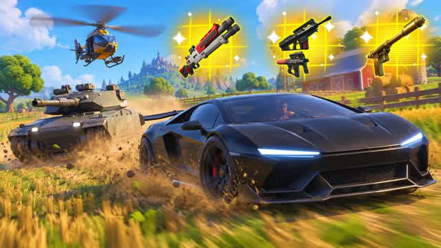 🌲FARM DRIVE🏎️ — Fortnite Creative map