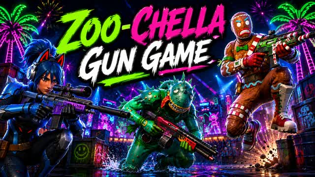 Zoo-Chella — Fortnite Creative map