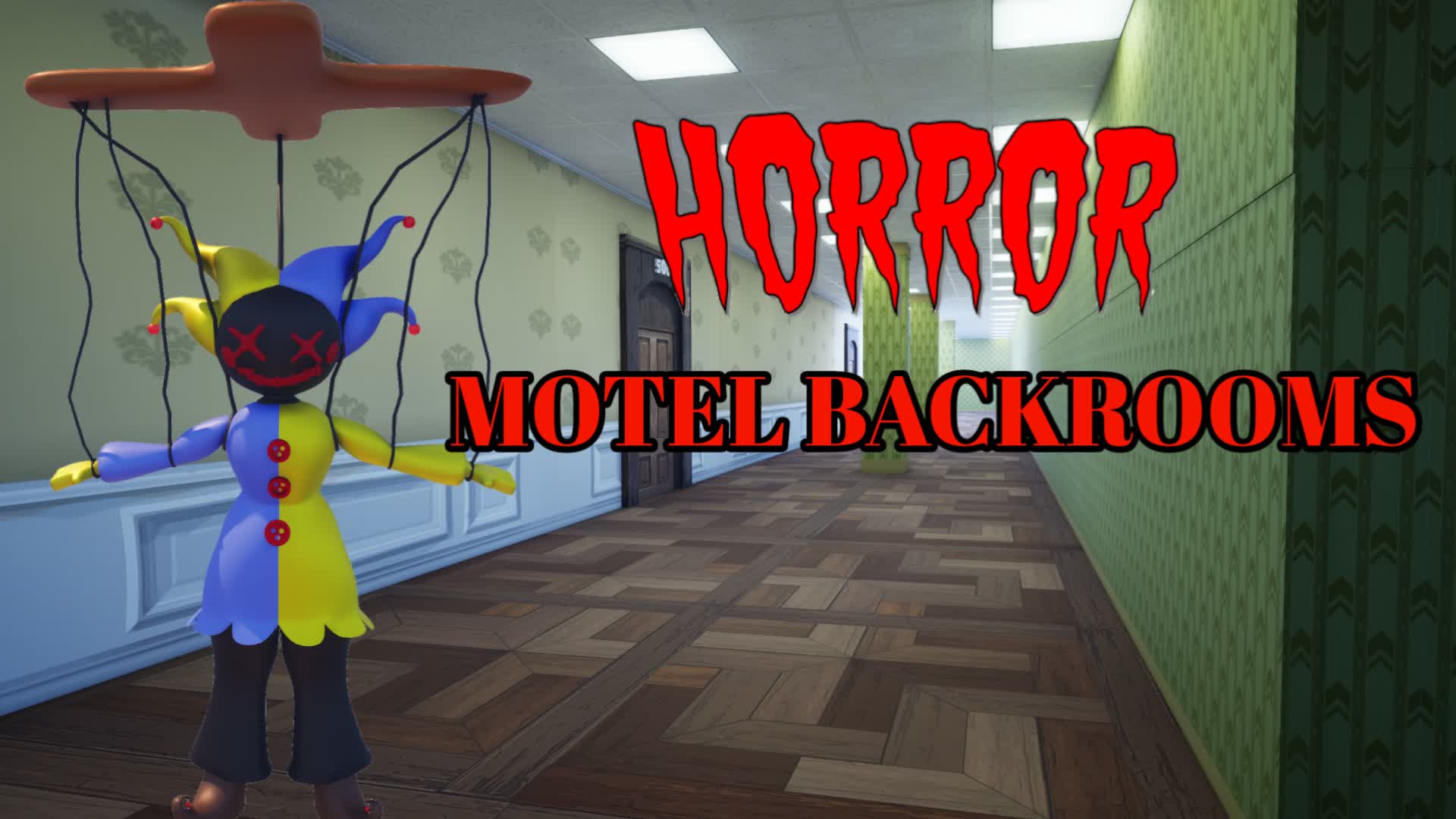 【HORROR】MOTEL BACKROOMS — Fortnite Creative map