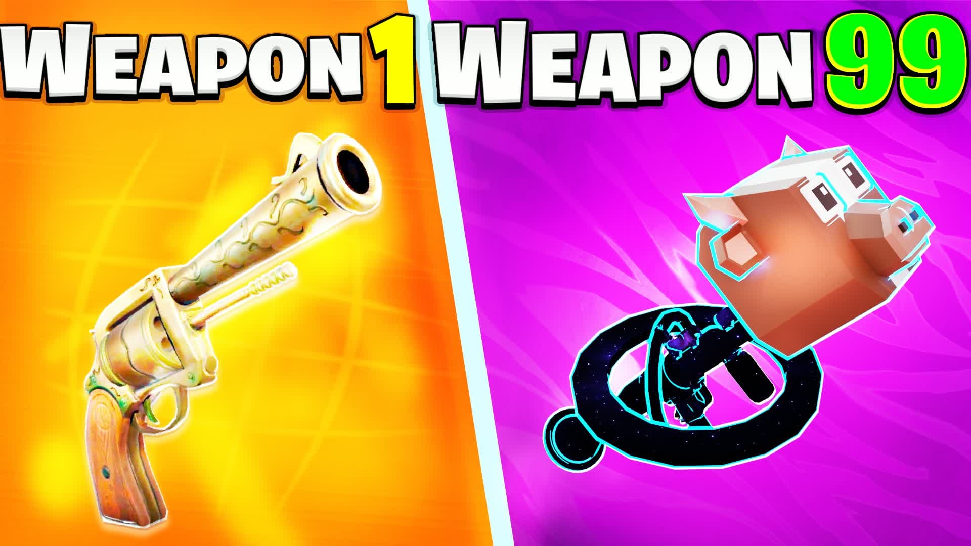 👑 GIUSE GUN GAME 🔫 ONE SHOT — Fortnite Creative map