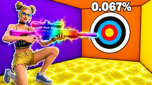AMAZING TRICKSHOT 75+ LEVELS NO SENSE — Fortnite Creative map cover art