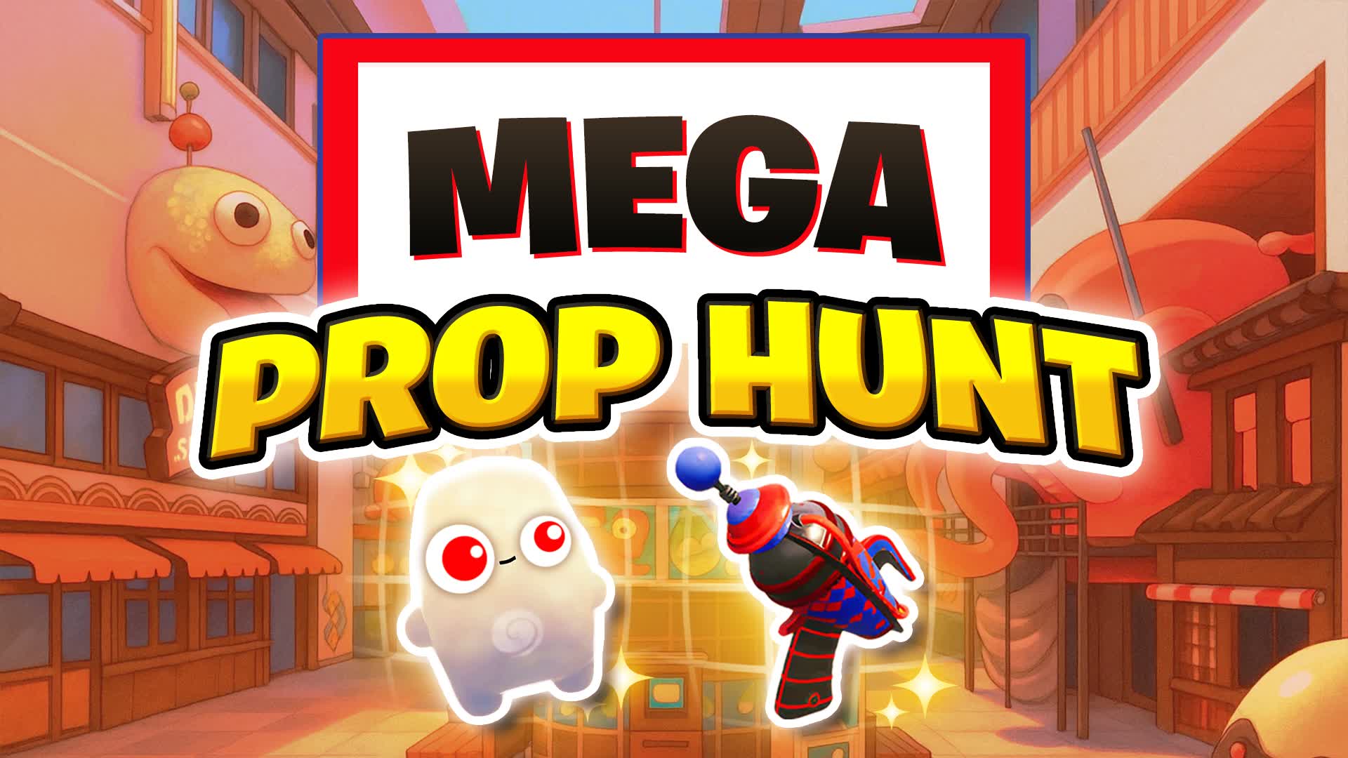 MEGA - Prop Hunt — Fortnite Creative map