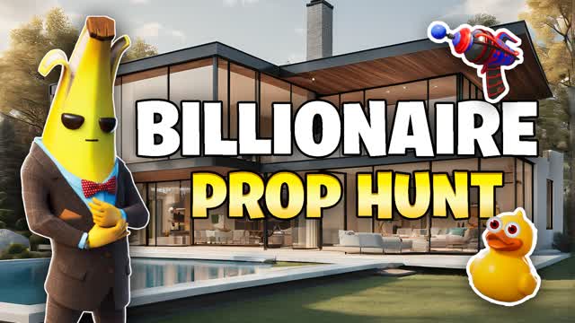 BILLIONAIRE PROP HUNT⭐ — Fortnite Creative map
