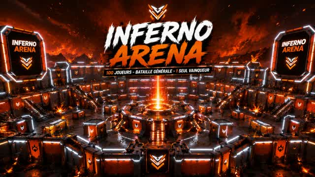INFERNO ARENA — Fortnite Creative map