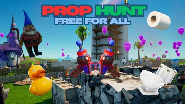 🔍OG PROP HUNT - MONDO🔍 — Fortnite Creative map cover art