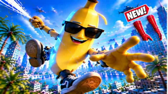 🔥SPIDER Teams CITY GUN GAME GO!!!😎 — Fortnite Creative map cover art