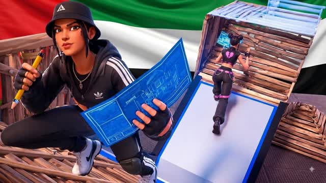 UAE 1 v 1 — Fortnite Creative map