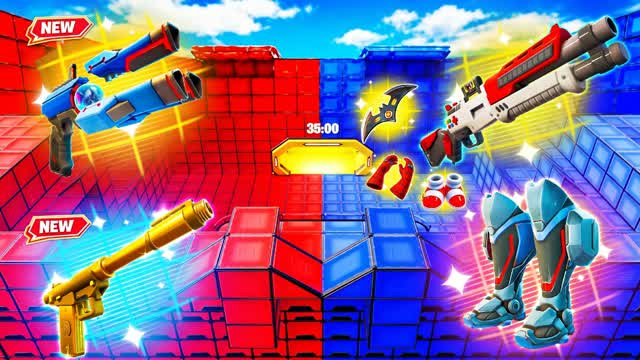 🔴🔵RED VS BLUE: NEXT GEN — Fortnite Creative map