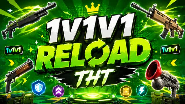 1V1V1 RELOAD [THT] — Fortnite Creative map