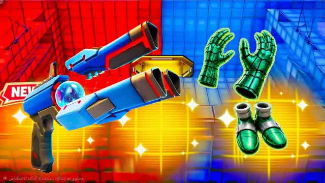 GRAND RED VS BLUE SUPER — Fortnite Creative map