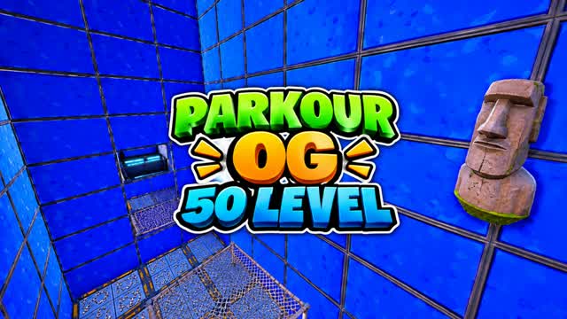 PARKOUR OG EASY 50 LVL ⭐️باركور 🇸🇦 — Fortnite Creative map cover art