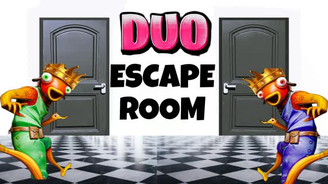 DUO ESCAPE ROOM — Fortnite Creative map cover art