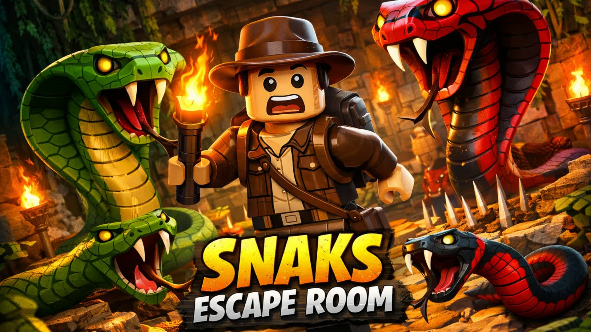 🐍SNAKS ESCAPE — Fortnite Creative map