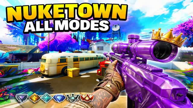 NUKETOWN MINIGAMES — Fortnite Creative map