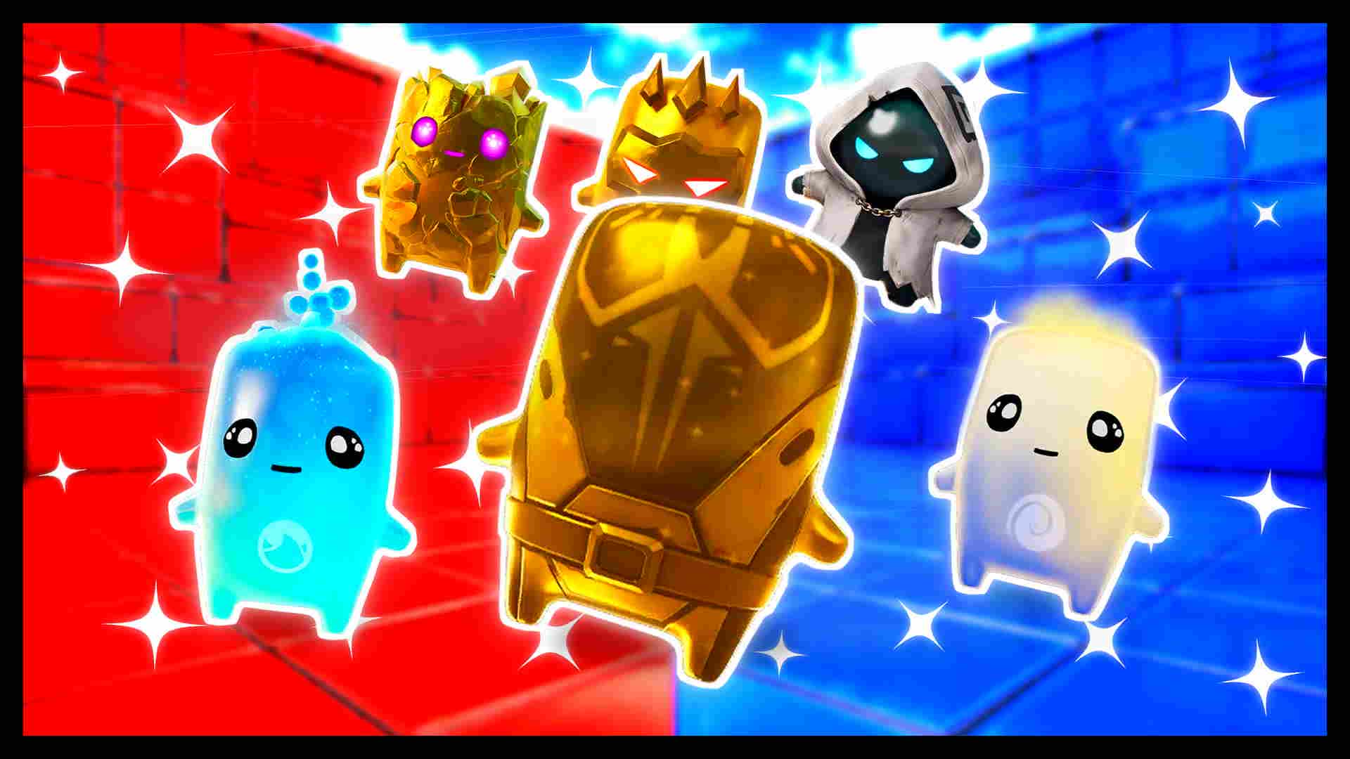 BLUE VS RED RUSH BEACON 🔵🔴 — Fortnite Creative map