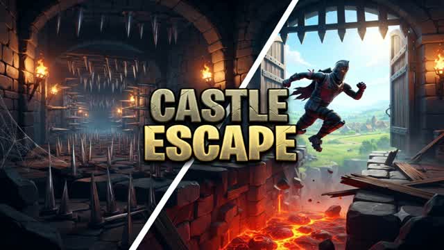 🏰Castle Escape: 2D🏰 — Fortnite Creative map