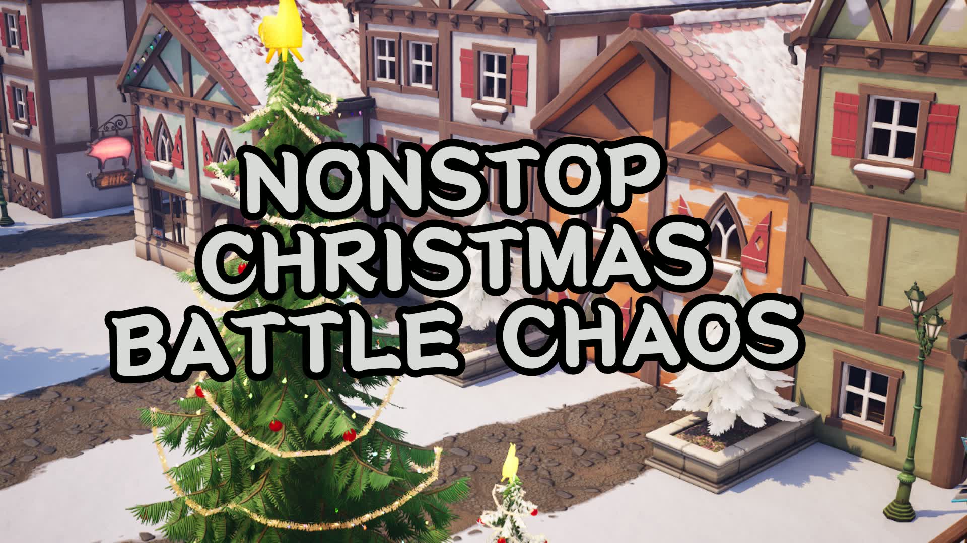 Nonstop Christmas Battle Chaos — Fortnite Creative map