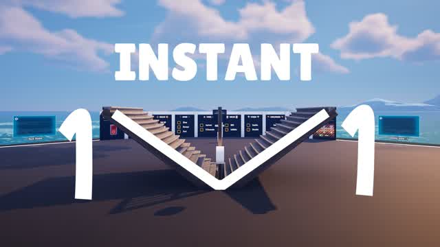 Mochi's Instant 1v1s — Fortnite Creative map cover art