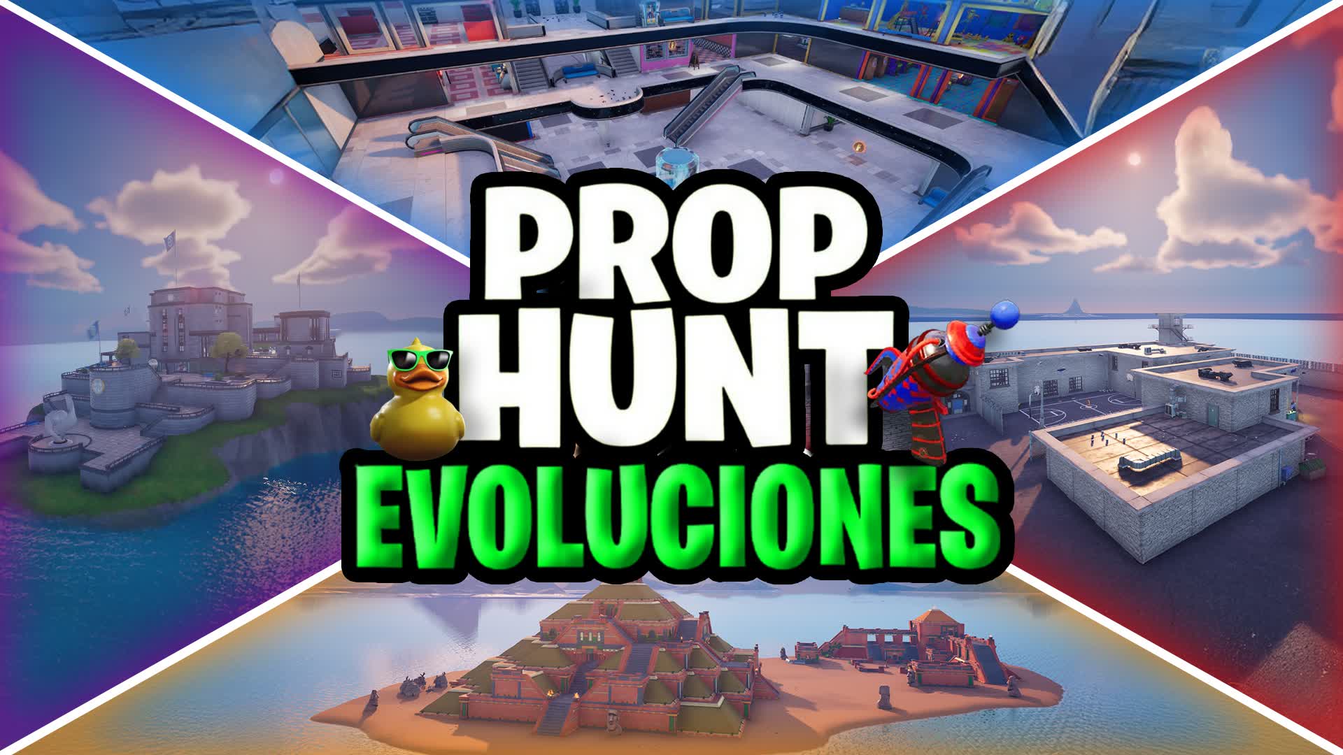 Prop Hunt: Evoluciones — Fortnite Creative map