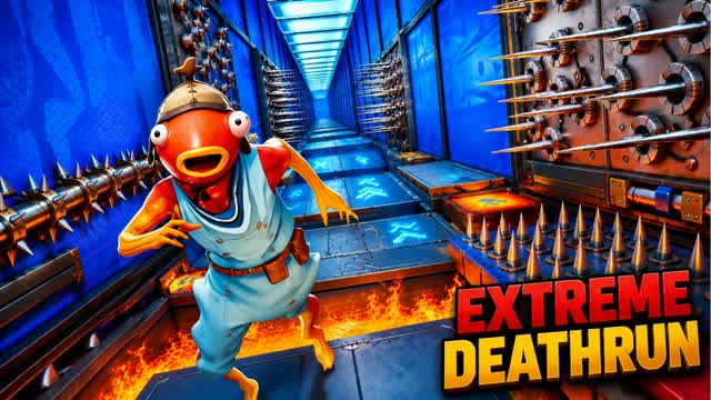 🟢🔵🔴EXTREME DEATHRUN🟢🔵🔴 — Fortnite Creative map