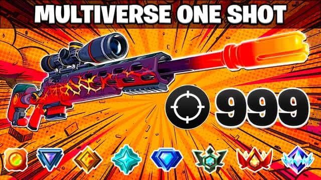 🍁MULTIVERSE🔫ONE SHOT SNIPER🎯 — Fortnite Creative map cover art
