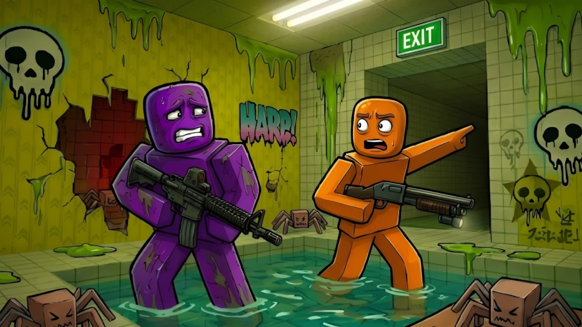 RIVALS RED VS BLUE π΄π΅ CRAZY FIGHT π― β Fortnite Creative map