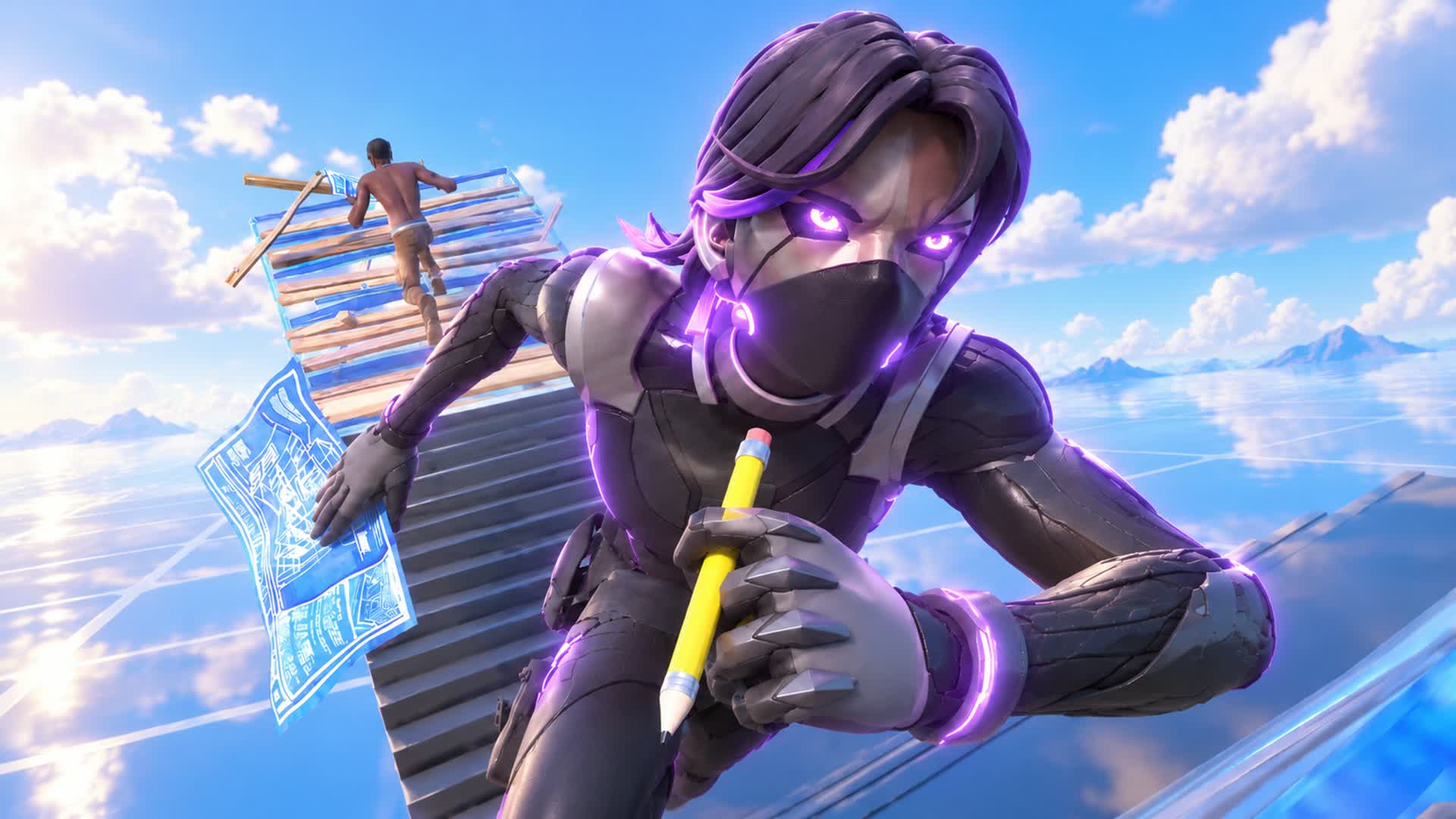 1V1 WITH PRO — Fortnite Creative map