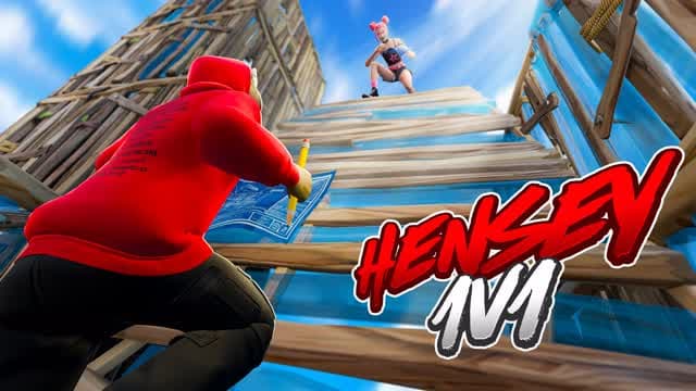 1V1 BUILD FIGHT [HENSEY] — Fortnite Creative map