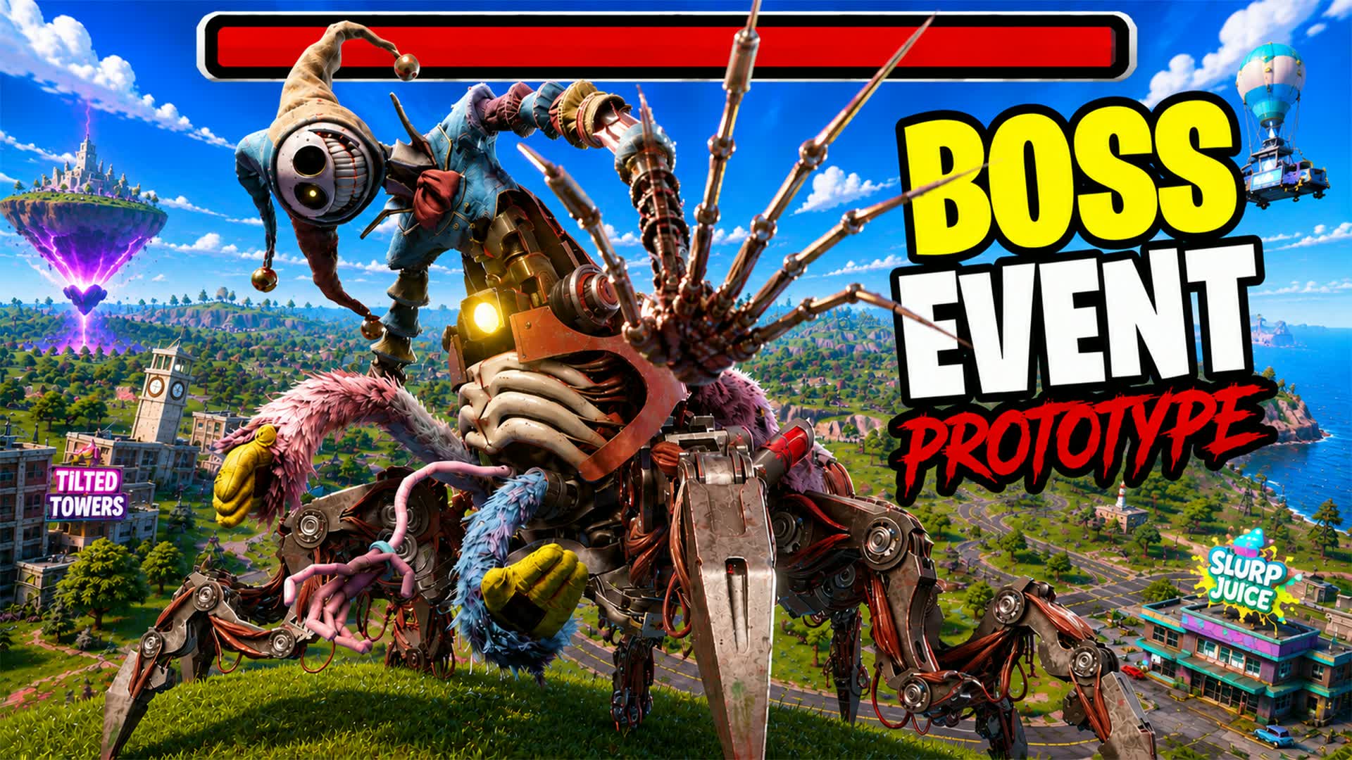 THE PROTOTYPE BOSS FIGHT — Fortnite Creative map