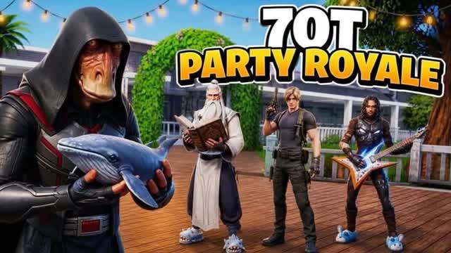 7ot PARTY ROYAL — Fortnite Creative map cover art