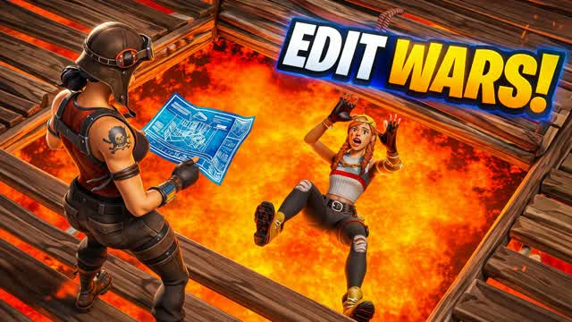 Unreal Edit Wars 🔥 — Fortnite Creative map cover art