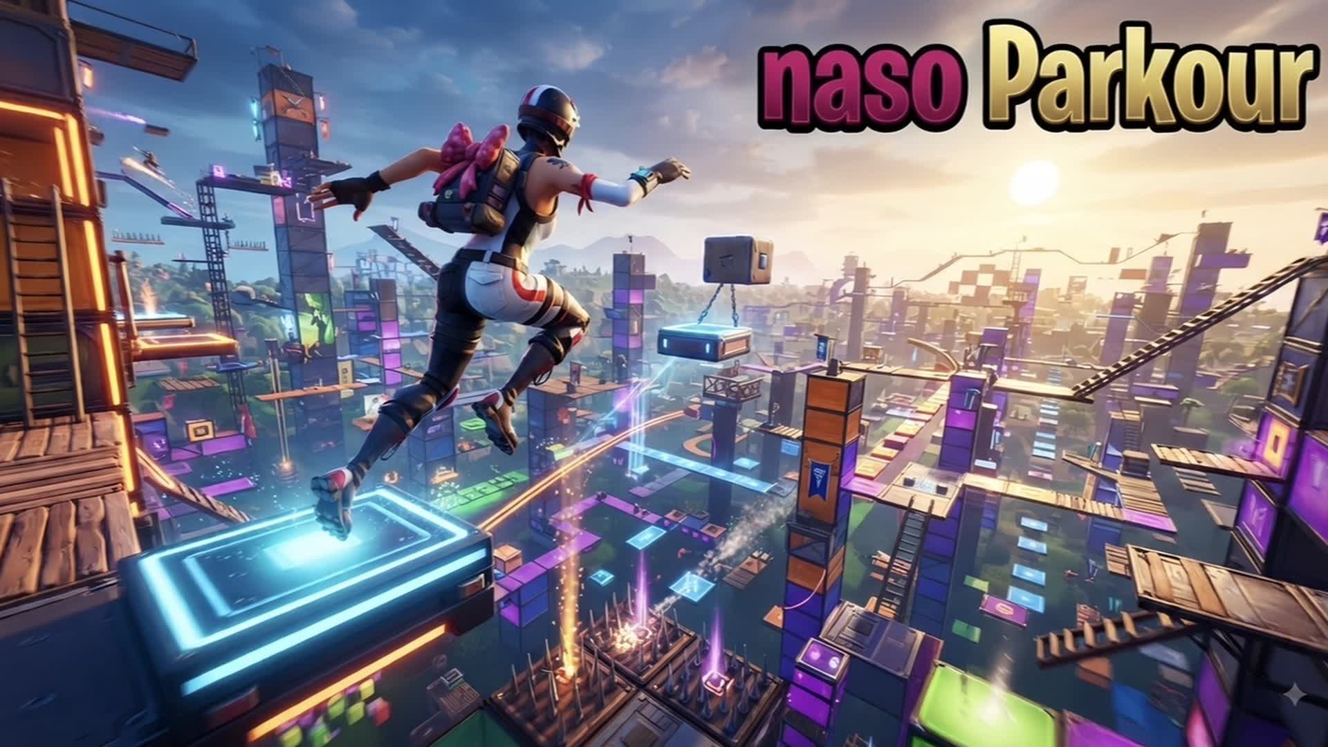 naso Parkour — Fortnite Creative map