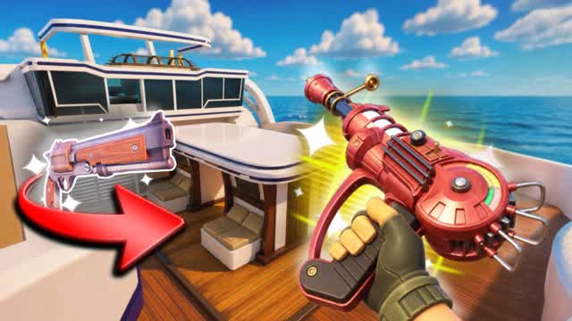 YATCH OPS - GUN GAME — Fortnite Creative map