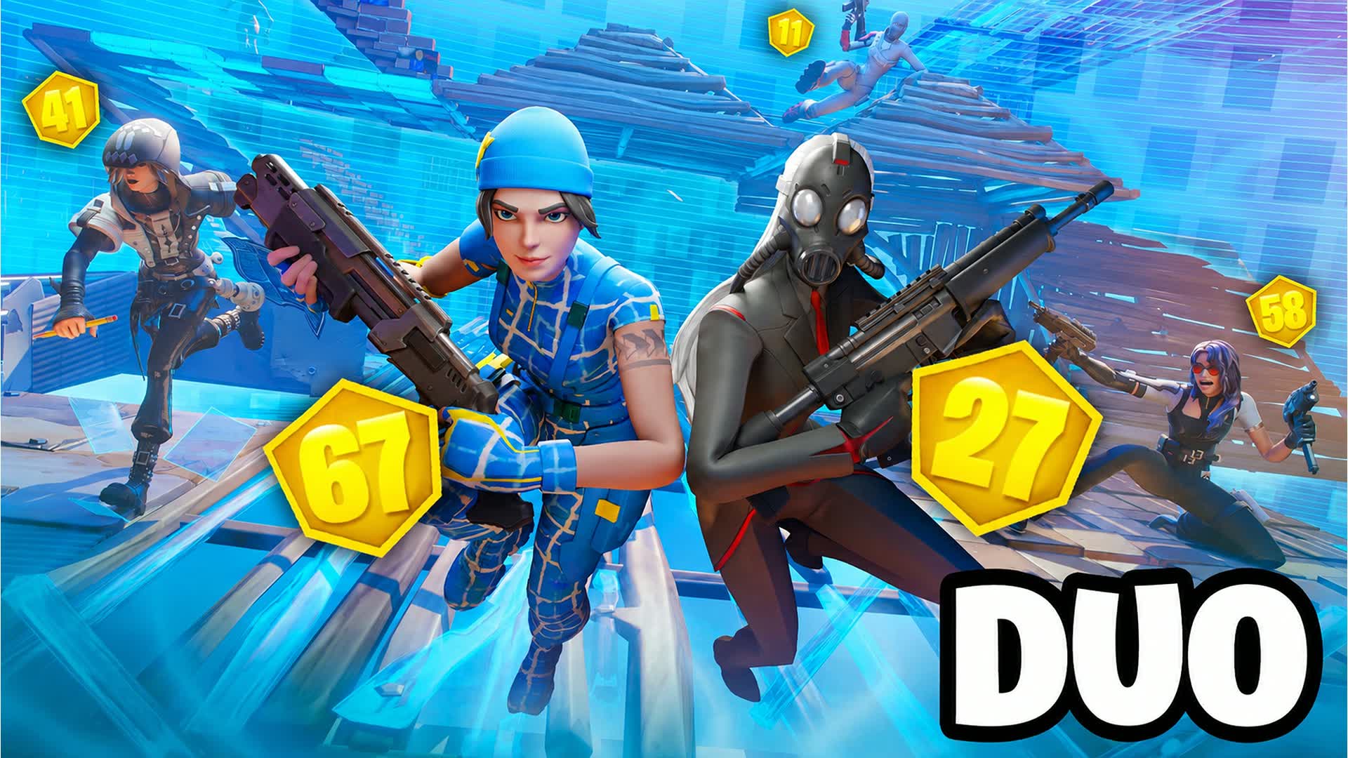 PRIME ZONE WARS [DUOS] — Fortnite Creative map