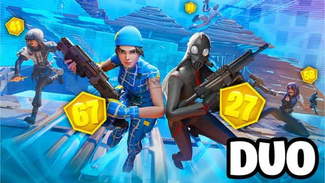 PRIME ZONE WARS [DUOS] — Fortnite Creative map cover art